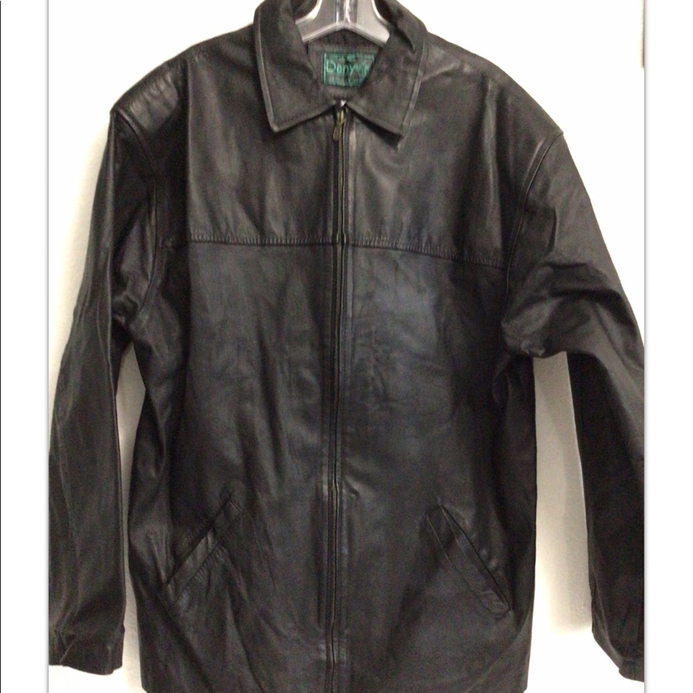 Men’s Leather jacket Sz XL creaciones Dany Vintage - Picture 2 of 13